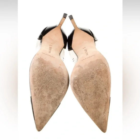 Manolo Blahnik Patent leather and lucite high heels - Picture 5 of 7